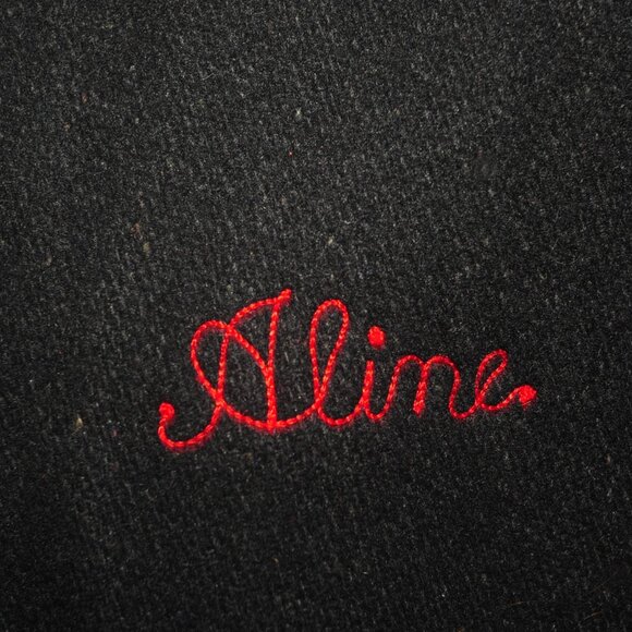 VTG 1981 Varsity Cheerleader Wool Letterman Jacket Woodbridge Quilt Lined M/L - Picture 4 of 14